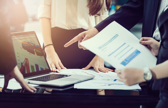 pointing with finger