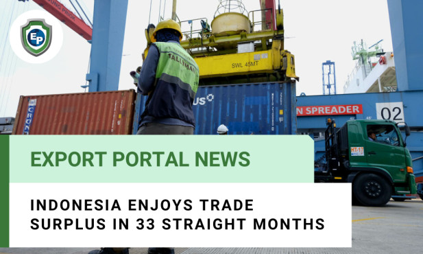 Indonesia Enjoys Trade Surplus in 33 Straight Months