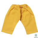 Butterscotch Yellow Baby Top Bottom Set In Cotton