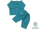 Cotton Baby Set In Blue