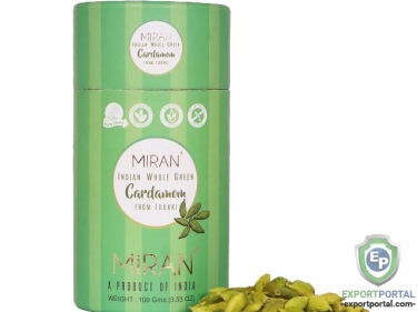 MIRAN Whole Green Cardamom Big 8MM+ Bold Bolt