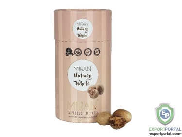 MIRAN Whole Nutmeg, Natural Indian Spices Premium Grade Quality Jaifal