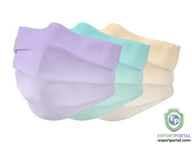 3 ply Type I Medical Disposable Mask (Purple+Green+Yellow Gradient)