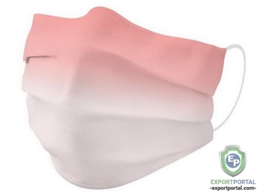 3 Ply Type I Medical Disposable Mask (Red Gradient)