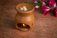 Handmade Terracotta Oil/Kapoor Diffuser Home Fragrance