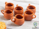 Karru Krafft Terracotta eco-friendly Tea Cup Microwavable safe tea cup