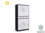 Metal Cupboard Middle Drawers Office Steel Files Storage Cabinet