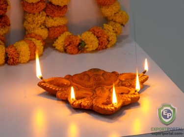 Handcrafted Terracotta oil Diya for Diwali 2022