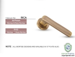 Rica Mortise And Plate Mortise All Finish