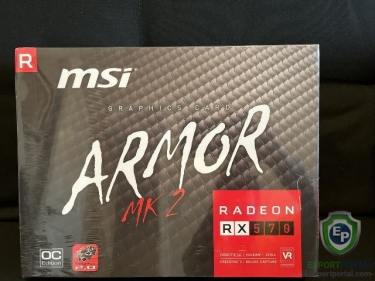 High performace MSI Radeon RX 570 ARMOR MK2 8G OC Graphics Card