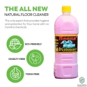 Heena Disinfectant Perfumed Floor Cleaner Phenyl 1 L - Rose(Pink)