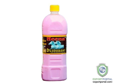 Heena Disinfectant Perfumed Floor Cleaner Phenyl 1 L - Rose(Pink)