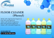 Heena Disinfectant Perfumed Floor Cleaner Phenyl 1 L - Jasmine(Blue)