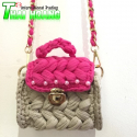 Fashion Handmade Cotton Rope Bags/Handbags For Women