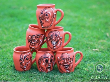 Terracotta Tea Cups - Andaz Apna Apna