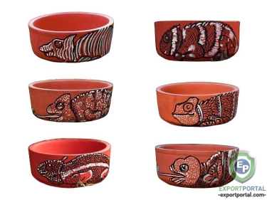 Terracotta Bowls - Crawling Beauty