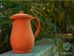 Terracotta Cool Water Jug - Amrut Jal