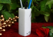 Marble Pen Stand - Good Luck