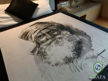 King Size Double Bedsheet with 2 Pillow Covers - Expressions