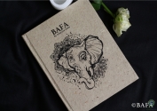 Elephant Dung Paper Journal - Gajraj