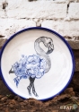 Blue Pottery Plates for Home Decor - The World Behind My Back
