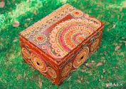 Paper Mache Jewellery Box for Utility and Decor - Pitara