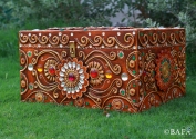 Paper Mache Jewellery Box for Utility and Decor - Khazana