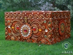 Paper Mache Jewellery Box for Utility and Decor - Khazana