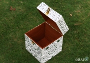 Paper Mache Jewellery Box for Utility and Decor - Noor