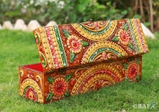 Paper Mache Jewellery Box for Utility and Decor - Nirvana