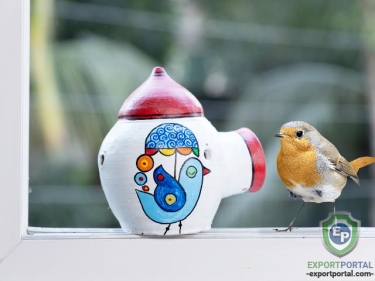 HandPainted BirdFeeder and Home Stay