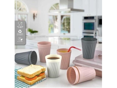 Plastic Cup 6 Pcs - (Netted)