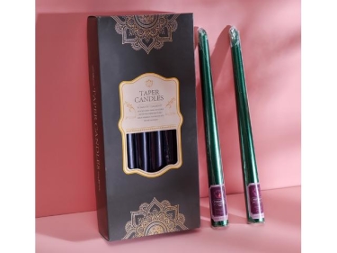 Electroplated Long Candle 12 pack