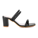 Women Black heel sandal