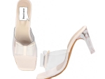 Women Peach Sandal with heel