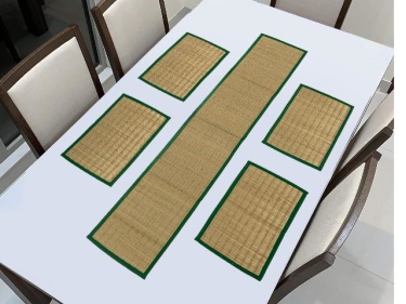 Export Quality Natural Korai Table Mat Set
