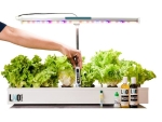 Hydroponics GrowKit with full spectrum Grow Light by Lano AgriTech