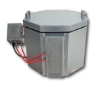 Single Phase, Top-Loaded Programmable Kiln 45 CU.L Inner: 1240C/2264F