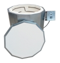 1240 C (2264 F) HENDECAGON Top-Loaded Programmable Kiln - 140 L