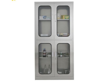 Clinic Hospital Pharmacy Stainless Steel Medicine Cabinet