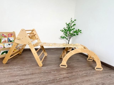 Montessori Wooden Climbing Set