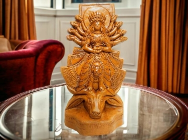 Handcrafted Terracotta Durga Status exporter for Home Decoration