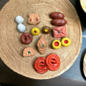 Miniature Terracotta Sweets for home decor, children play