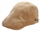 Children Corduroy Cap with Exclusive Design