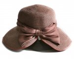 Girl's Sunhat with Fashion Bowknot