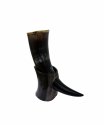 Natural Drinking Horn with Stand Viking Drinking Horn, Medieval Horn