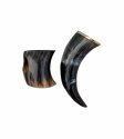Natural Drinking Horn with Stand Viking Drinking Horn, Medieval Horn