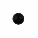 Black Spinel 4x4 Round Cabochons (Pack of 10)