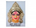 Handmade Personalized Gifting/Terracotta MAA DURGA FACE