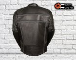 Black High Quality Leather Jacket For Men